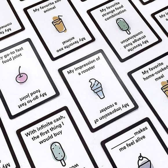 Brain Freeze Family Friendly Card Game Night 10+ 3-10 Players Cute Icecream Case - Picture 3 of 8